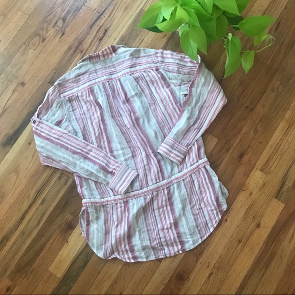 SOLD Rag & Bone Pinstripe Button Up - Picture 4 of 4